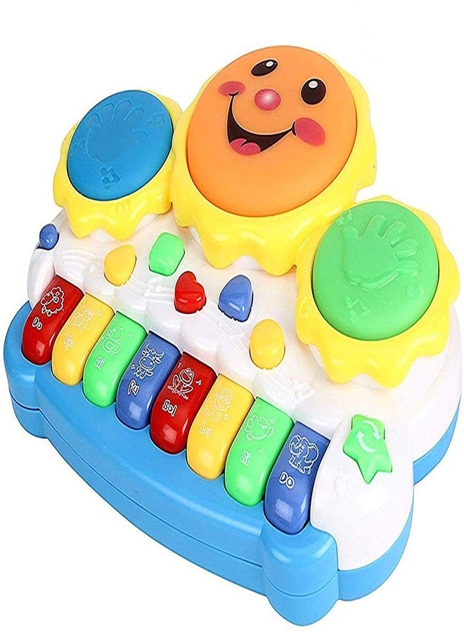 فيكريدا لعبة فيكريدا الموسيقية للأطفال / لعبة البيانو والطبل للأطفال | ألعاب البيانو الموسيقية للأطفال والرضع | لعبة موسيقية للأطفال. - Image 2